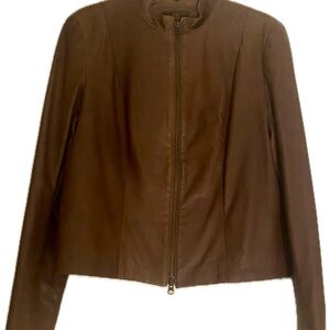 Danier Brown Leather Jacket